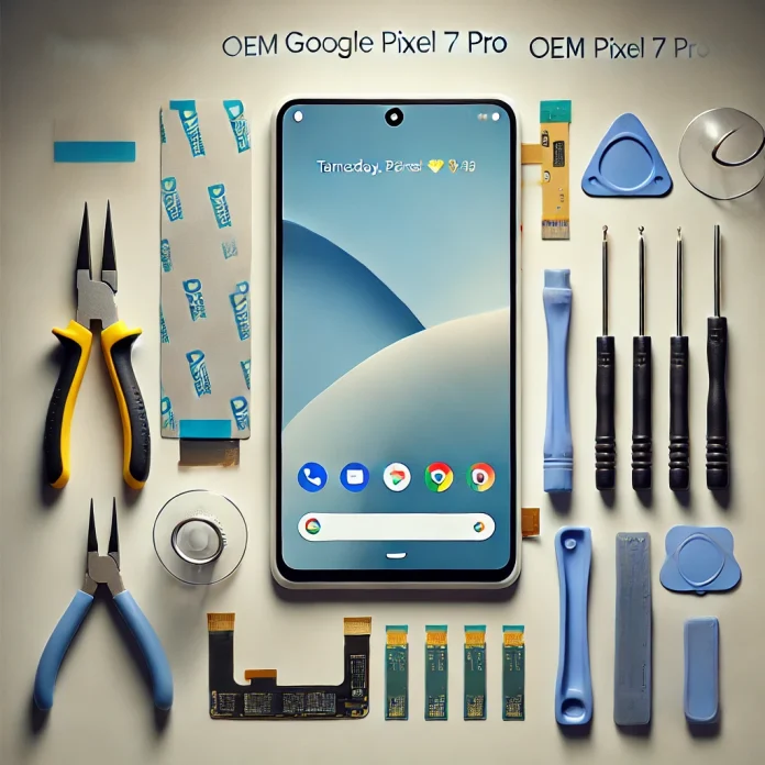 oem google pixel 7 pro screen replacement kit